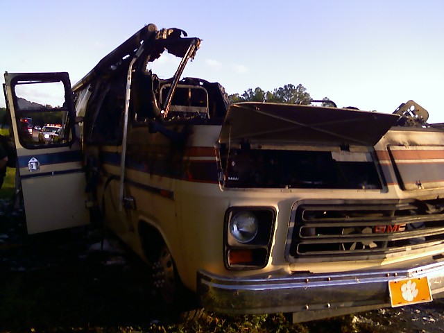 Burned GMC's