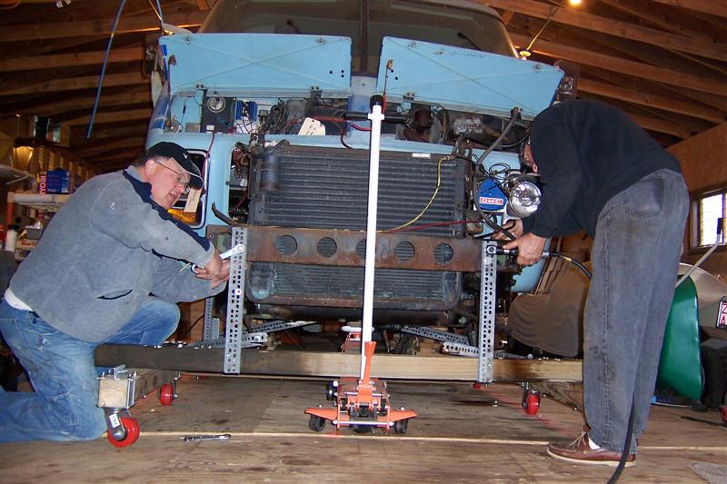 Front clip pull - intermeadeate step