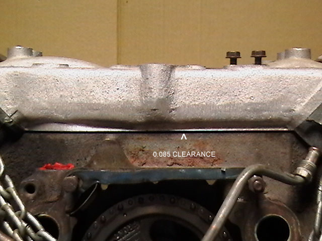 Front Seal Clearance