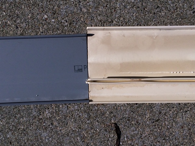 How to install a Panduit cover?