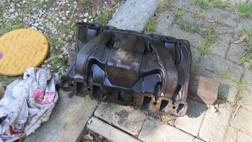 Manifold cleaned.
