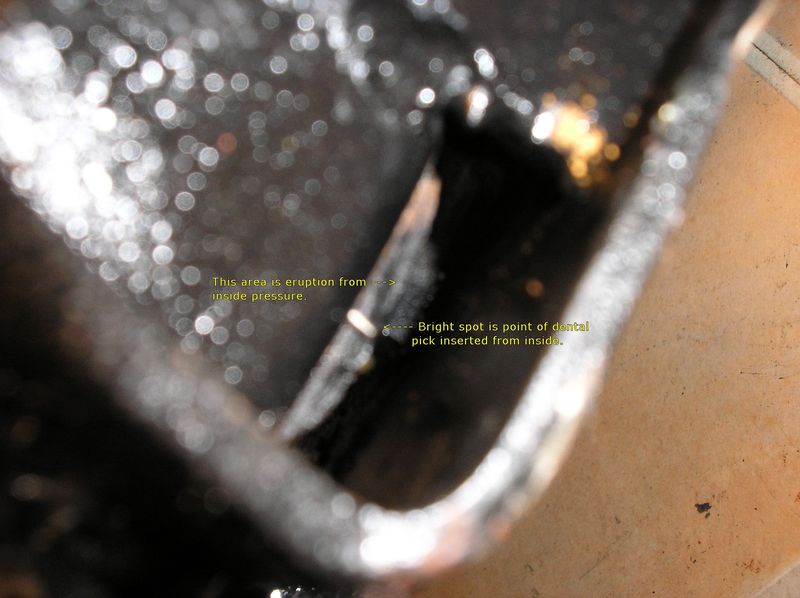 Damaged A-arm Torsion Bar Socket