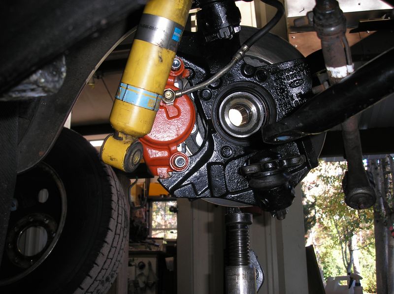 Damaged A-arm Torsion Bar Socket