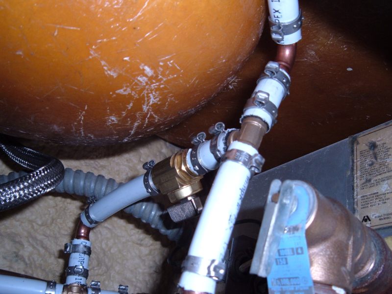Frozen Plumbing Repair  Change over to PEX