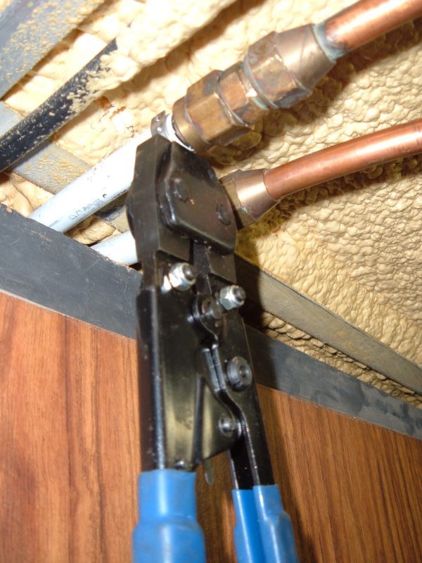 Frozen Plumbing Repair  Change over to PEX
