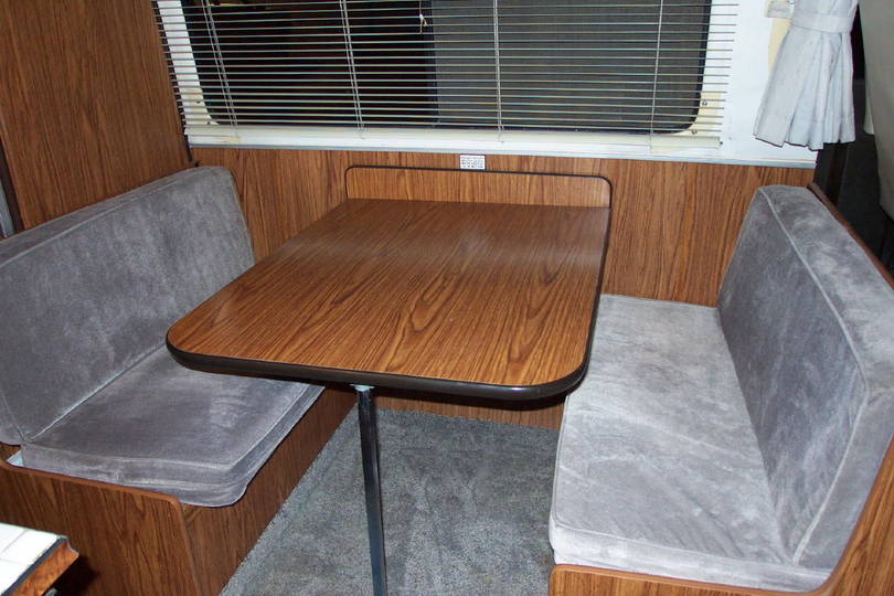 Remodeling.  Replacing Dinette with Couch in a 230