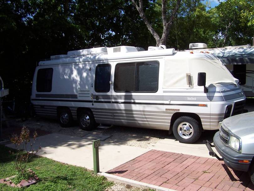 At &quot;Traveler's World RV Resort&quot; in San Antonio, May 2013