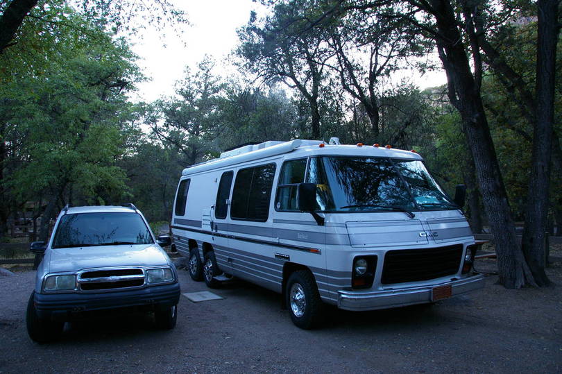 Bonita Creek Campground at Chiricahua National Monument, AZ.  (5/2014)