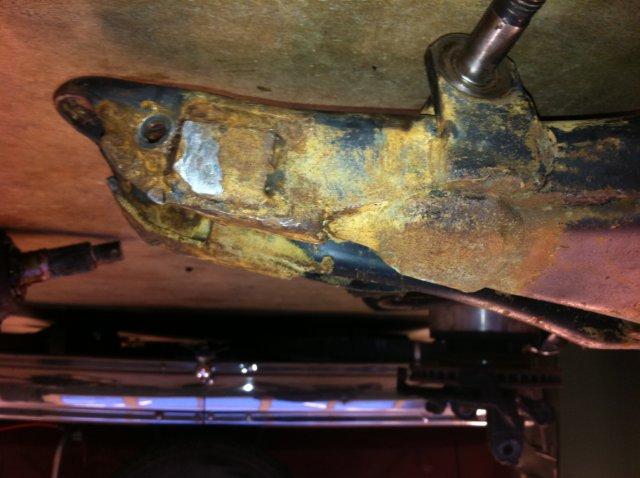 front End Parts from a 1973 Glacier 26'
