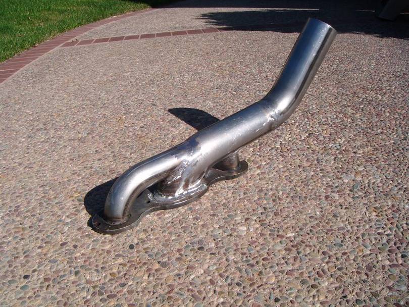 DIY Header with 2 and 3 inch primary pipes