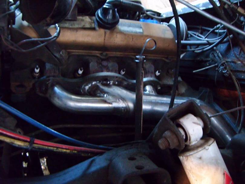 DIY Header with 2 and 3 inch primary pipes