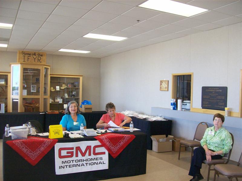 Some of the welcoming folks