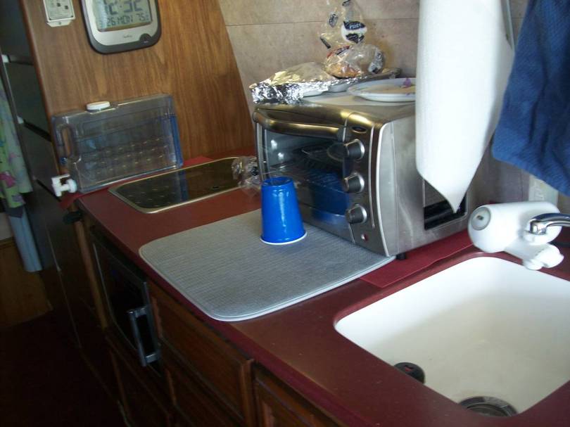Carl and Kathy's new counter top