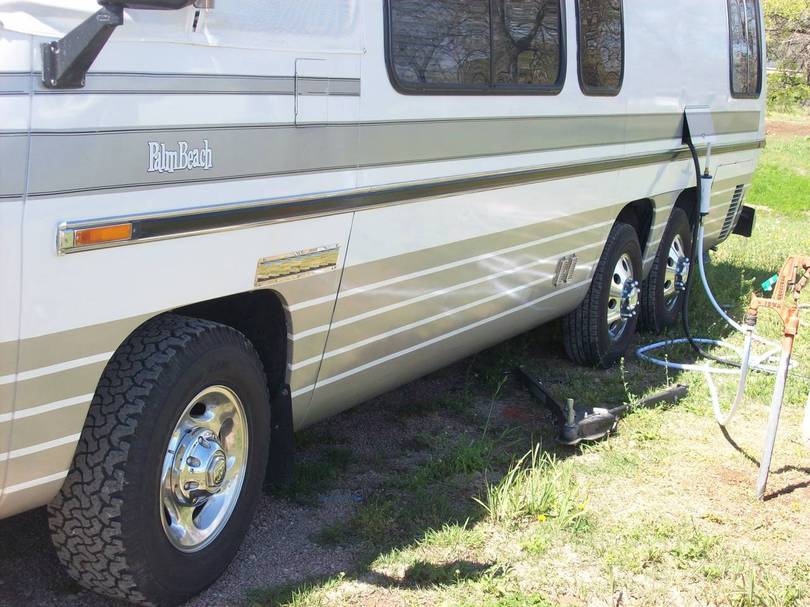 Dodge Wheel on Front