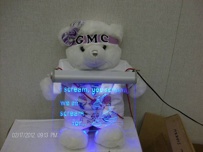 My Award For Leading The Ice Cream Volunteers