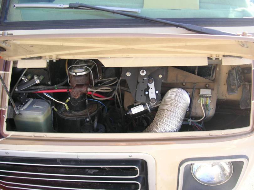 Under Drivers Hood