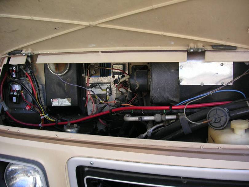 Under Passenger Hood