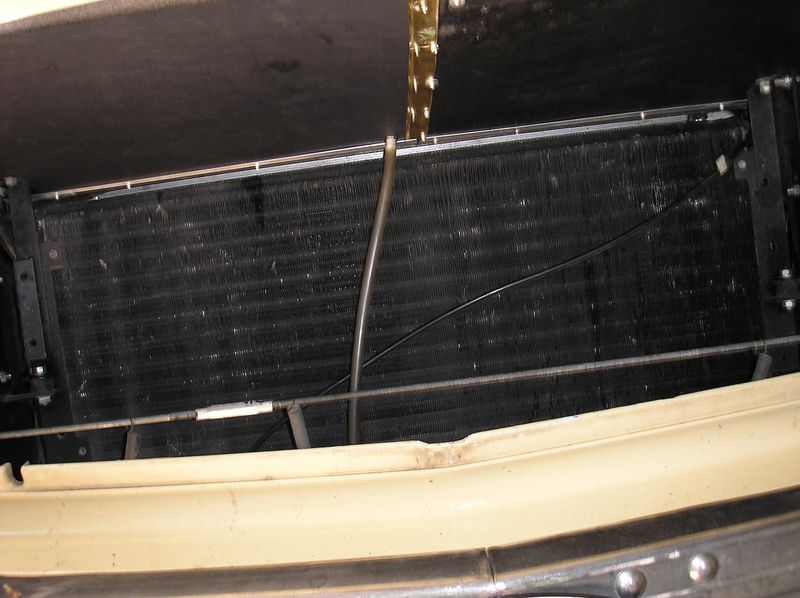 Looking into the new duct