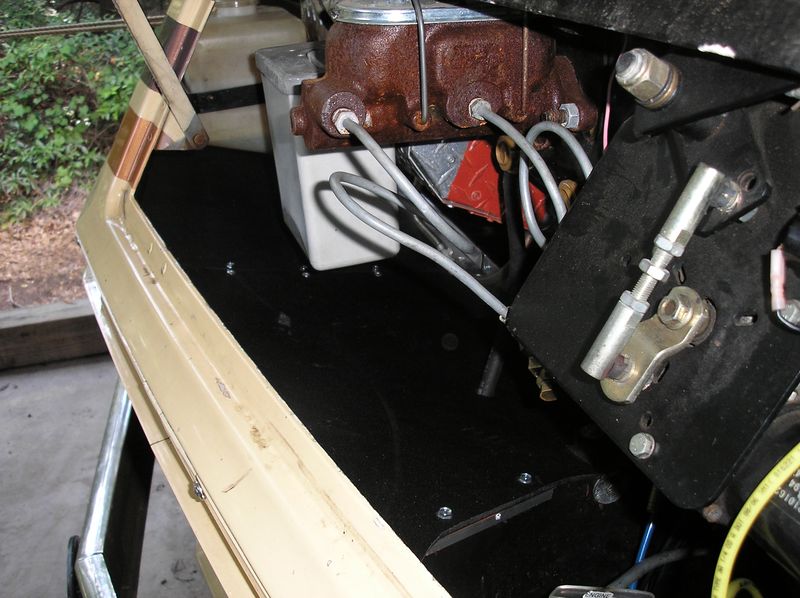 New duct with accessories installed