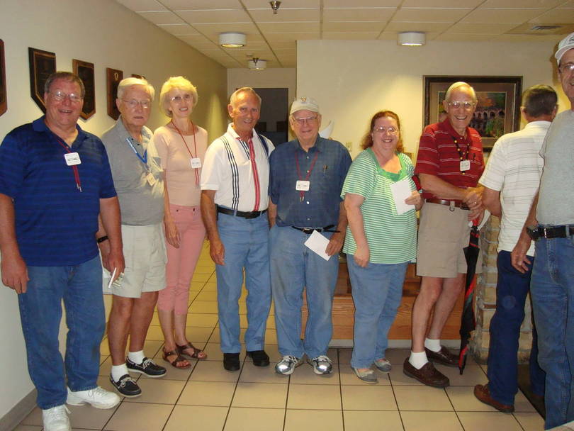 Part of the motley crew