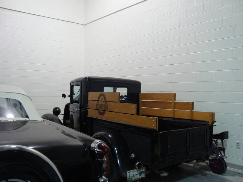 36 Ford parts chasing truck