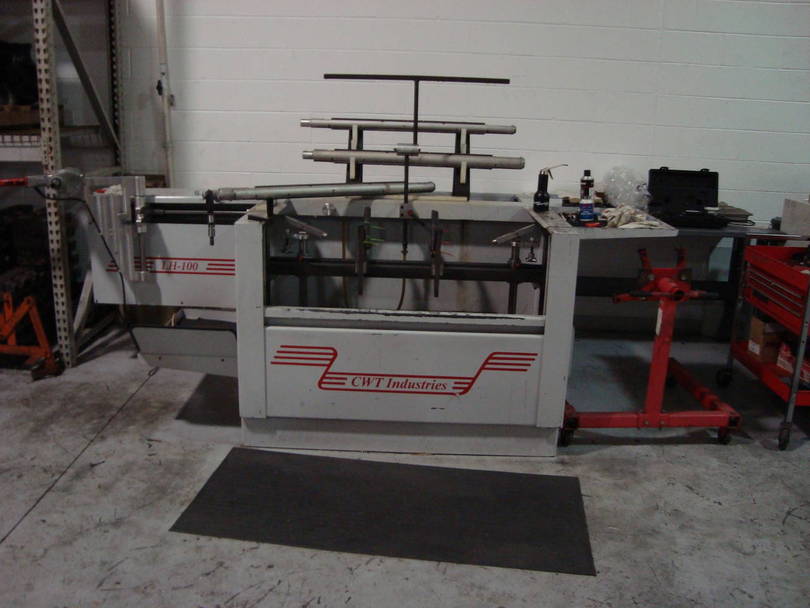 Line bore and honing machine
