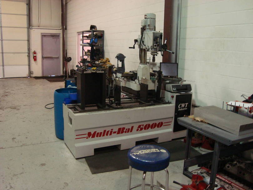 crank balancing machine