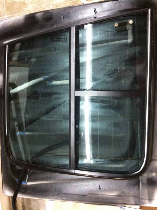 Cockpit window rehab