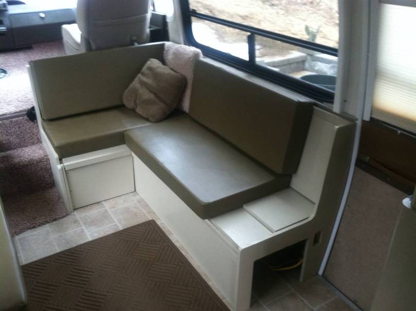 Custom couch/ opens to twin