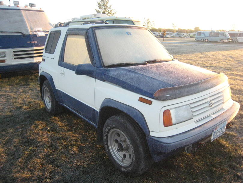 frosty morn' nearly 80 the next day