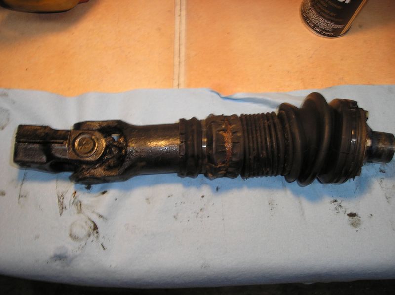Steering Shaft as Removed