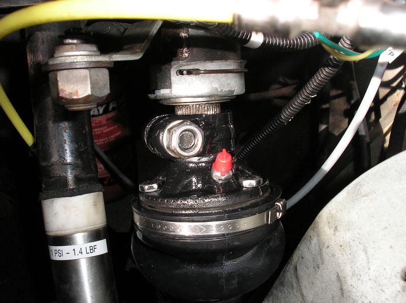 Partially Re-Installed Shaft