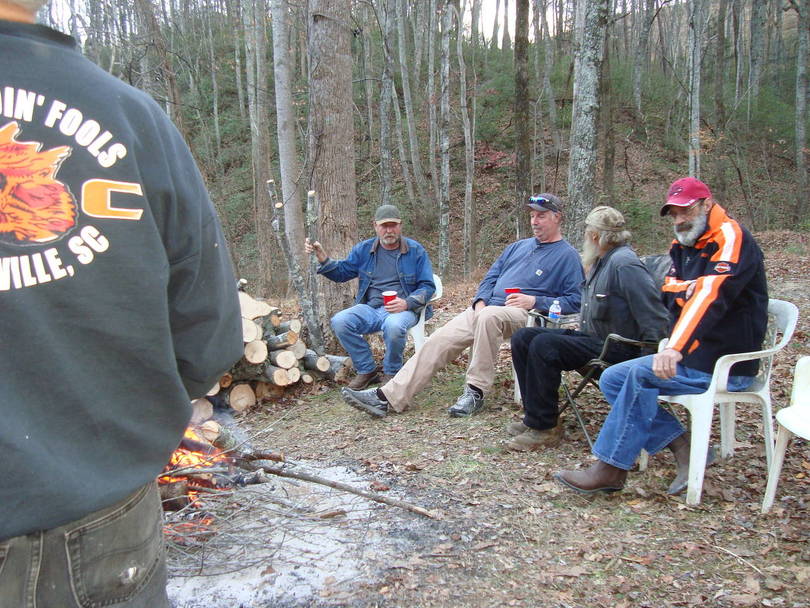 sittin round the fire