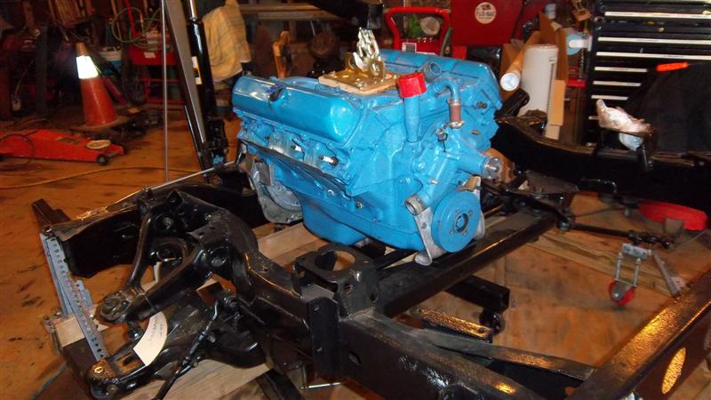 455 mounted in subframe