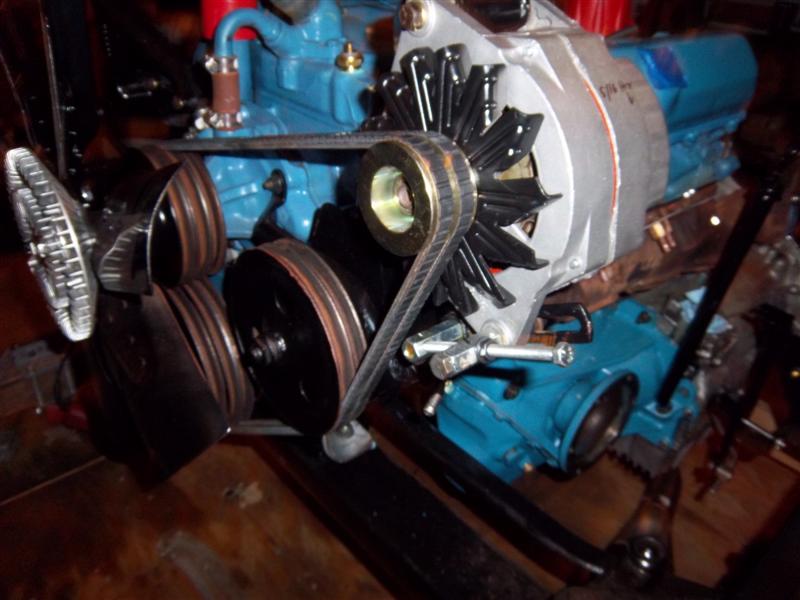 100amp alternator mount on 455 engine