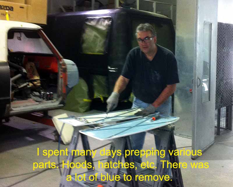 New Paint on the 230