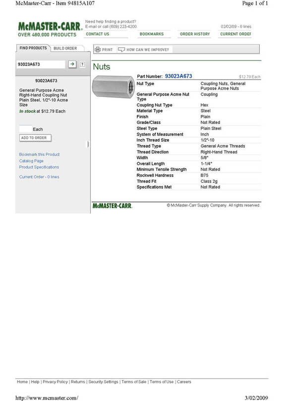 93023A673_Acme_Coupling_Nut
