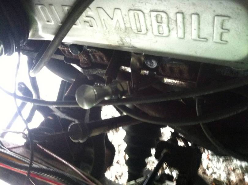 Installed dipstick