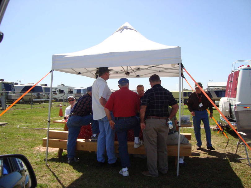 Dave Lenzi always draws a crowd