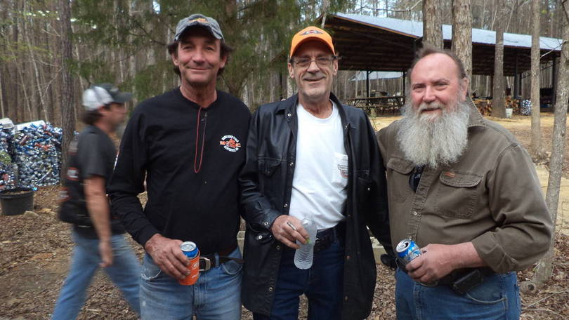 String Bean, me, Wild Bill