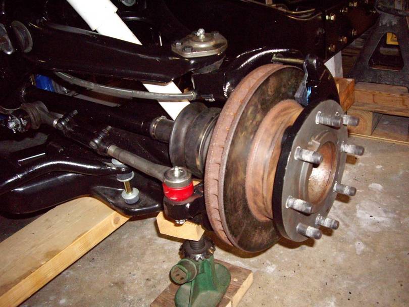 Knuckle Assembled Front View