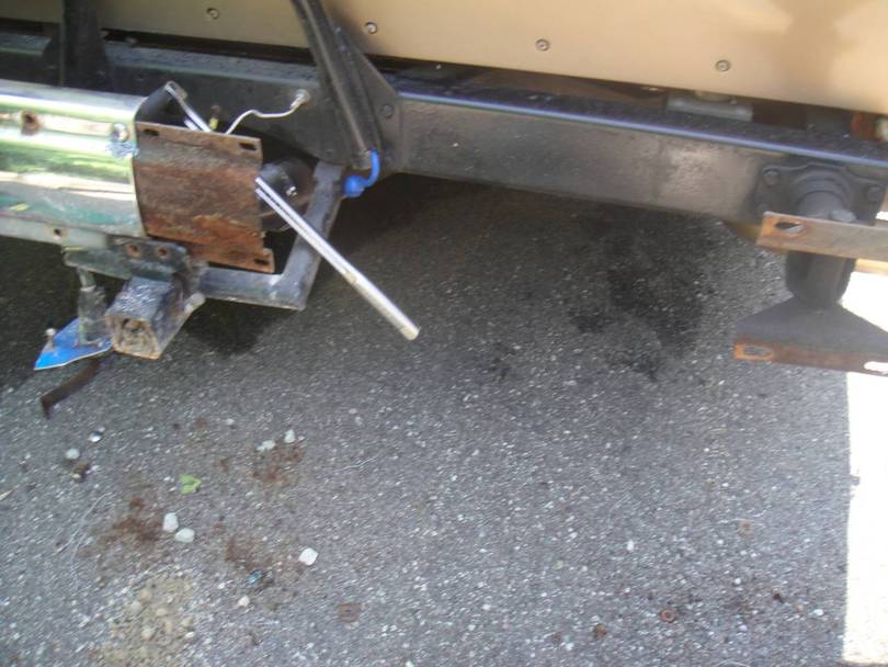 Removing old bumper bolts