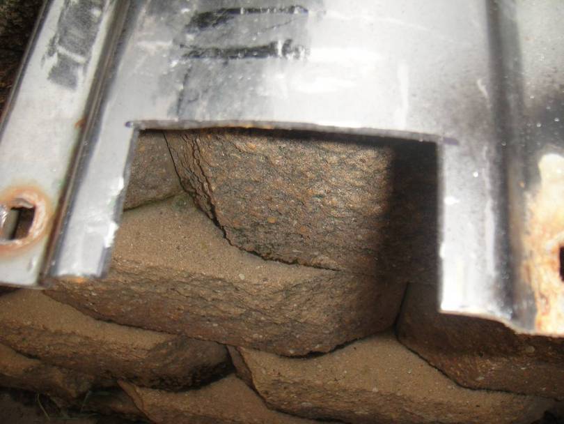 Notched the bumper to fit hitch