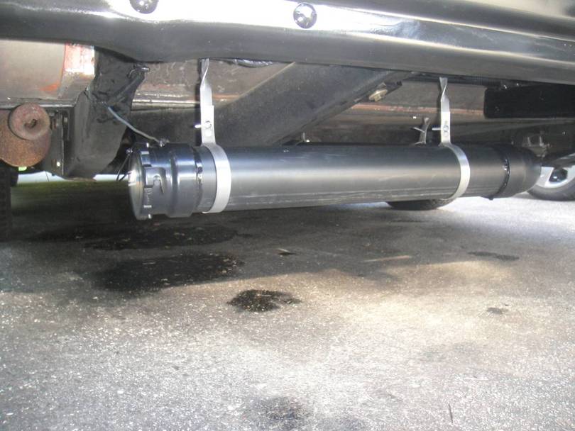 Finished off pipe with new cap