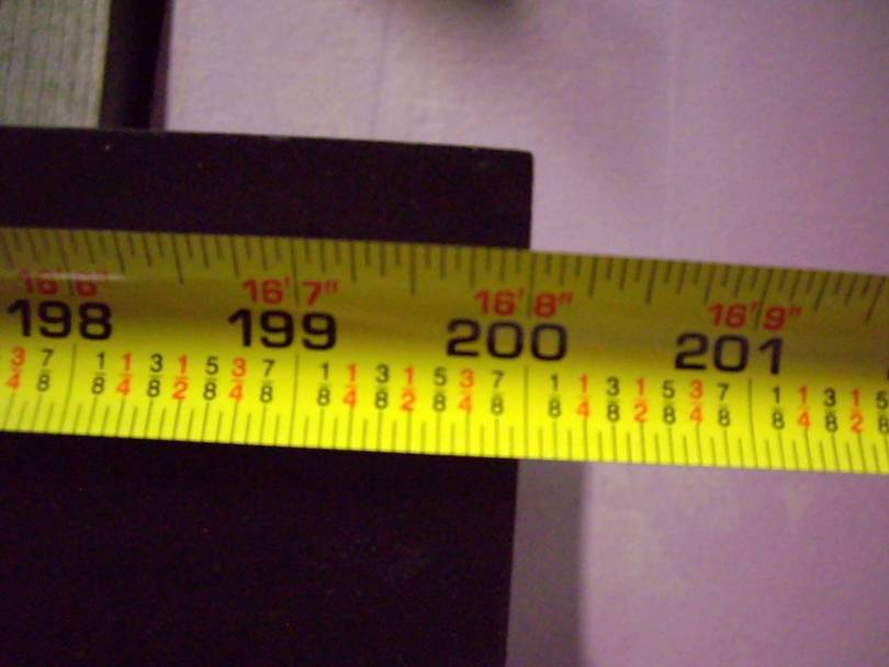Length of frame rail