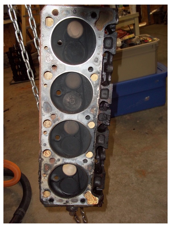 Pistons and bores look perfect