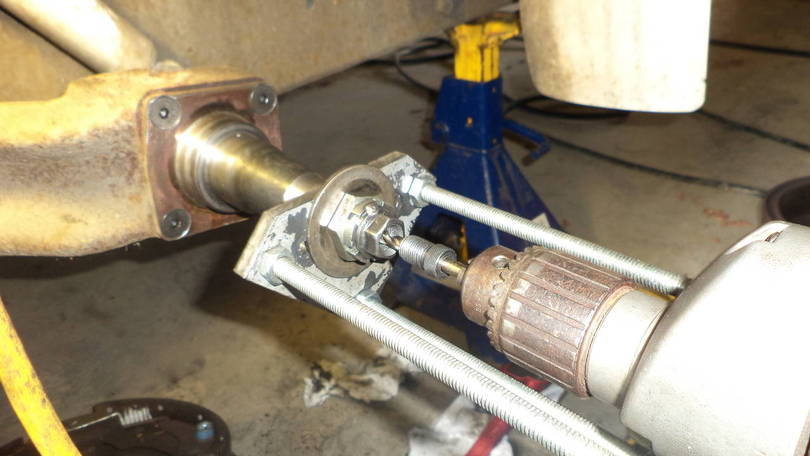 drill in guide press