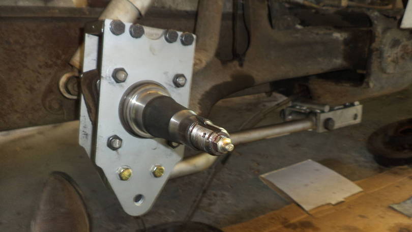 rocker box and arm installed