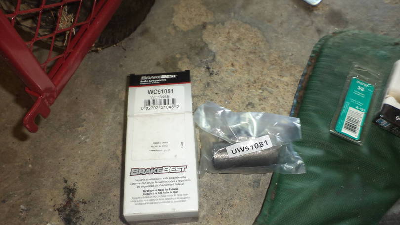 stainless washers and new wheel cyl