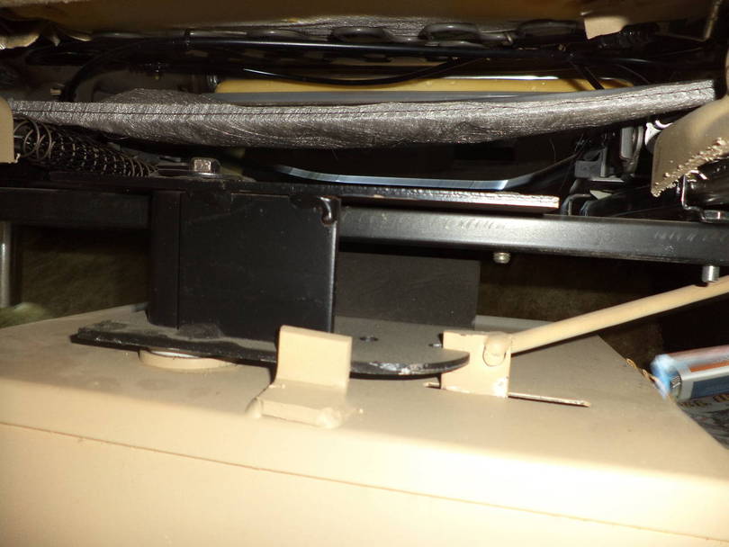 add spacers between seat bar &amp; base